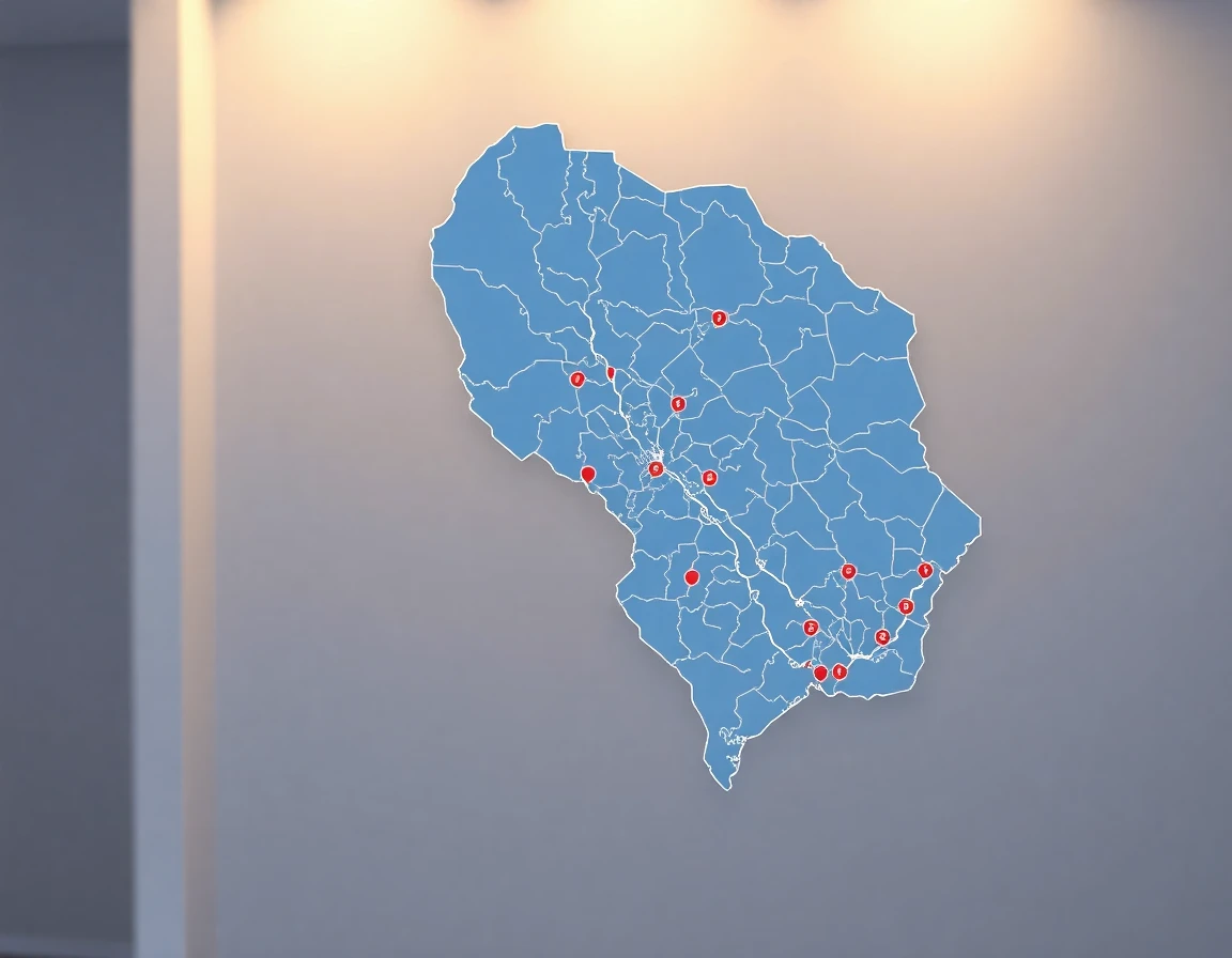 Hvac Service Areas Map